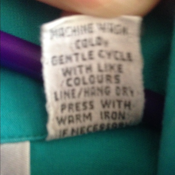 Vintage Claudine Beuche Cropped Front-Tie Button Up Top - Picture 8 of 8